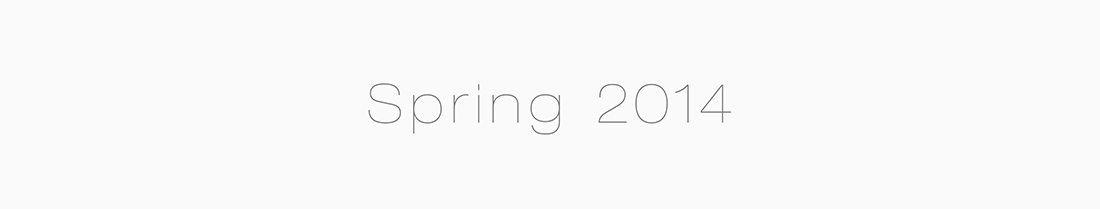 Spring 2014